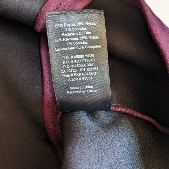 Aritzia Babaton Marsden Purple Corset Bodycon Midi Dress - Picture 9 of 12